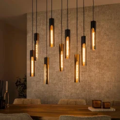 Hot Hanglamp Tube 5+4 Lichts Hanglampen