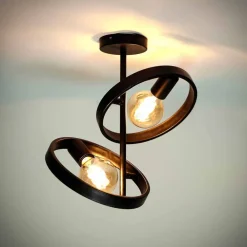 Sale Plafondlamp Hover 2-lichts Plafondlampen