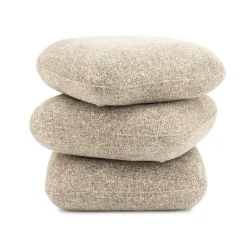 Discount Poef Taupe Poefs En Hockers|Decoratie