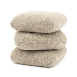 Discount Poef Taupe Poefs En Hockers|Decoratie