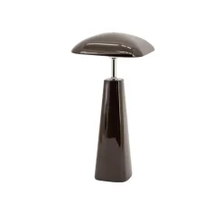 Quadra - dark brown Tafellampen