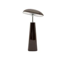 Quadra - dark brown Tafellampen
