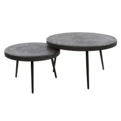 Best Salontafel Bulky Ferro set van 2 Salontafels Chevron-Right