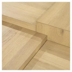 Hot Salontafel Quinten vierkant - naturel Salontafels Chevron-Right