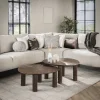 Best Salontafel set/2 driehoekig Maya teak Salontafels Chevron-Right