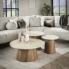 Sale Salontafel set/3 Romano rond Salontafels Chevron-Right
