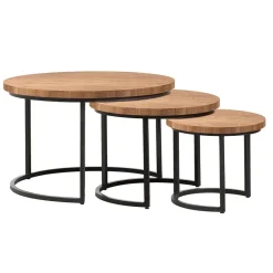Online Salontafel Vibes, set van 3 Salontafels Chevron-Right