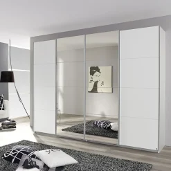 Outlet Schuifdeurkast Synchroon 271 cm Schuifdeurkasten