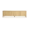 Discount TV meubel Jake 4 drs. - naturel Tv-Meubels