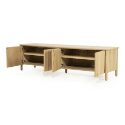 Discount TV meubel Jake 4 drs. - naturel Tv-Meubels