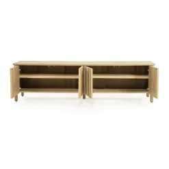 Discount TV meubel Jake 4 drs. - naturel Tv-Meubels