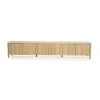 TV meubel Jake 6 drs. - naturel Tv-Meubels