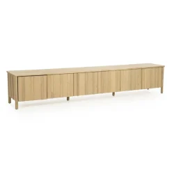 TV meubel Jake 6 drs. - naturel Tv-Meubels