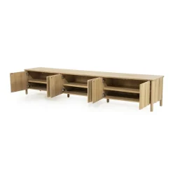 TV meubel Jake 6 drs. - naturel Tv-Meubels