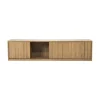 Hot TV meubel Milo 180 cm - bruin Tv-Meubels