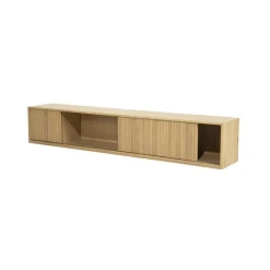 Outlet TV meubel Milo 240 cm - naturel Tv-Meubels