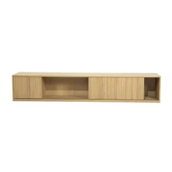 Outlet TV meubel Milo 240 cm - naturel Tv-Meubels