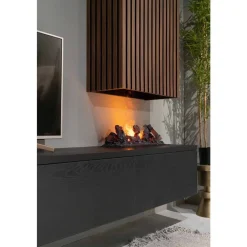 Sale TV-meubel Alessio | Zwevend incl. haard & schouw Tv-Meubels