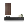 Discount TV-meubel Alessio | Zwevend incl. haard & schouw Tv-Meubels