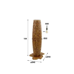 Sale Vloerlamp Bars S 2-lichts Vloerlampen