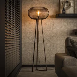 Best Vloerlamp Copper Twist 3-poot Vloerlampen