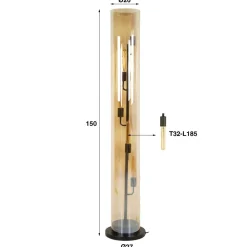 Discount Vloerlamp Tube 5L Vloerlampen
