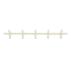 Outlet Wall coat rack Matto 5 - beige Wanddecoratie|Kapstokken