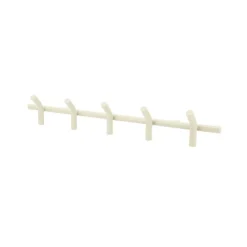 Outlet Wall coat rack Matto 5 - beige Wanddecoratie|Kapstokken
