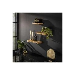 Outlet Wandplank Natural line, set van 3 Wandplanken