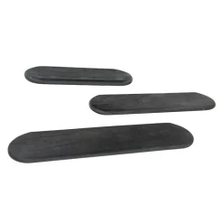 Wandplank Tre | Zwart Wandplanken