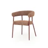 Yovi - burgundy Eetkamerstoelen