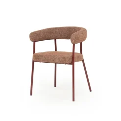 Yovi - burgundy Eetkamerstoelen