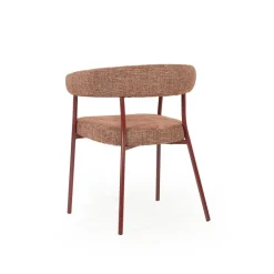 Yovi - burgundy Eetkamerstoelen