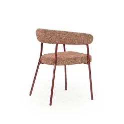 Yovi - burgundy Eetkamerstoelen
