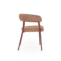 Yovi - burgundy Eetkamerstoelen