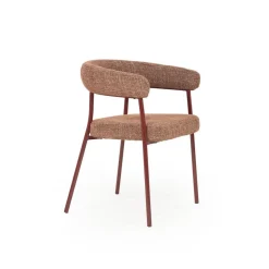 Yovi - burgundy Eetkamerstoelen